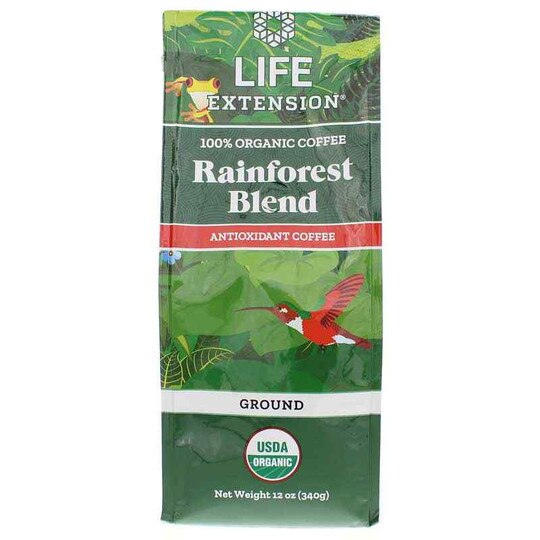 Rainforest Blend Organic Ground Coffee, 12 Oz, LFE