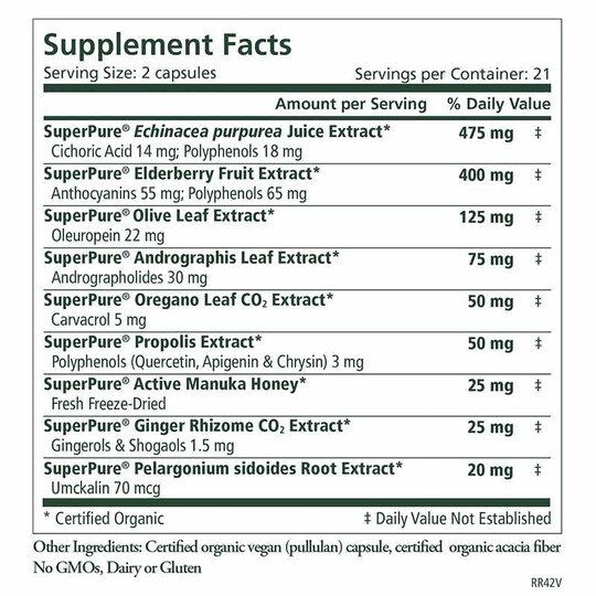 Rapid Rescue Fast-Acting Immune Support Capsules, 42 Capsules, PSY