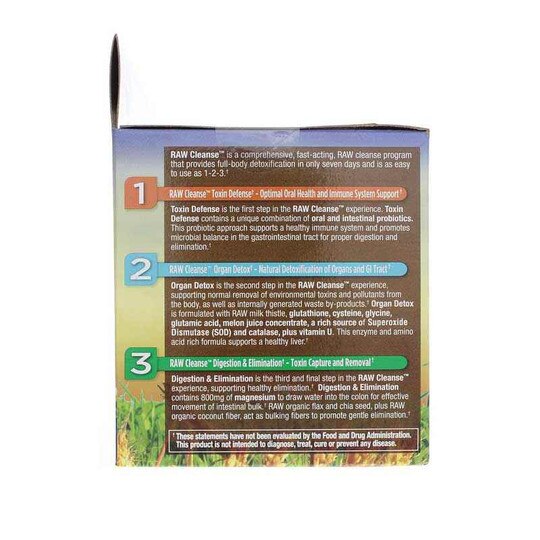 Raw Cleanse 7 Day Triple Detox Kit, 1 Kit, GOL
