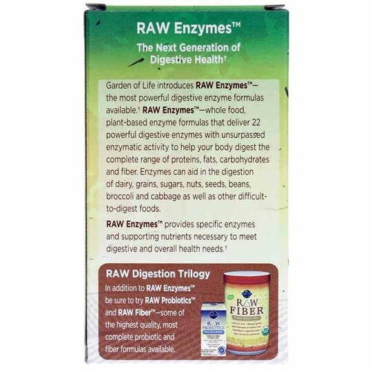 Raw Enzymes Men 50 & Wiser, 90 Veg Capsules, GOL