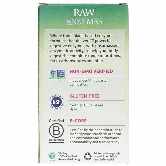Raw Enzymes Women, 90 Veg Capsules, GOL