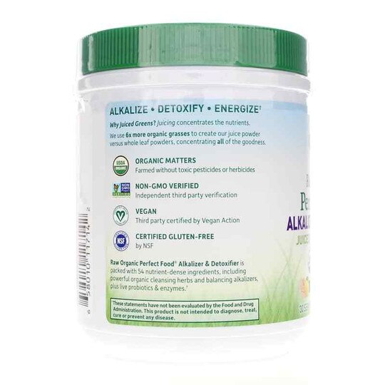 Raw Organic Perfect Food Alkalizer & Detoxifier Green P, GOL