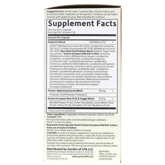 Raw Probiotics Ultimate Care Shelf-Stable, 30 Veg Caps, GOL