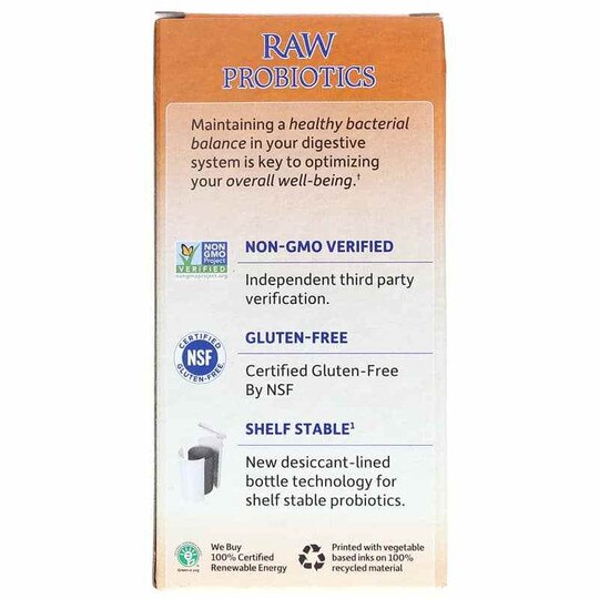 Raw Probiotics Ultimate Care Shelf-Stable, 30 Veg Caps, GOL