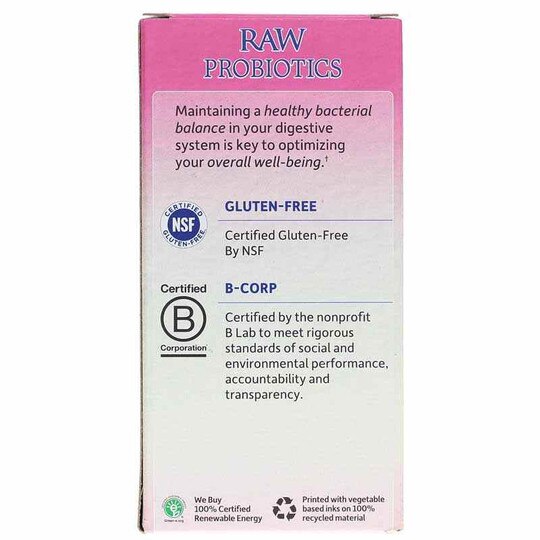 Raw Probiotics Vaginal Care, 30 Veg Capsules, GOL