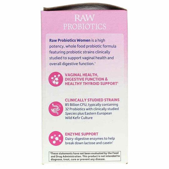 Raw Probiotics Women, 90 Veg Capsules, GOL