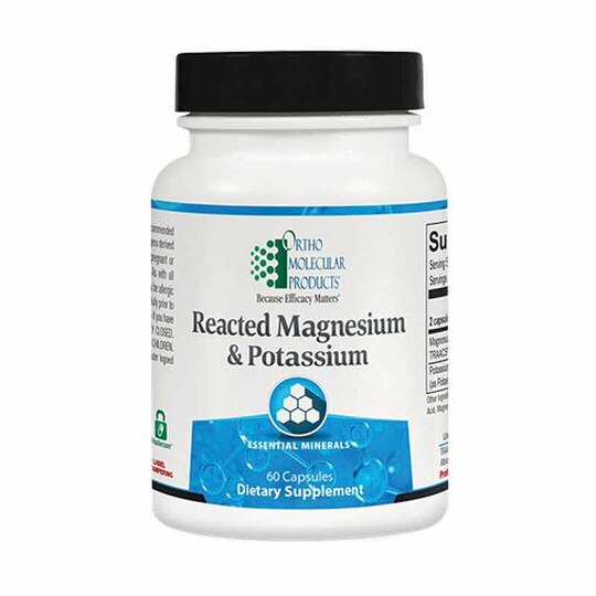 Reacted Magnesium & Potassium, 60 Capsules, OM