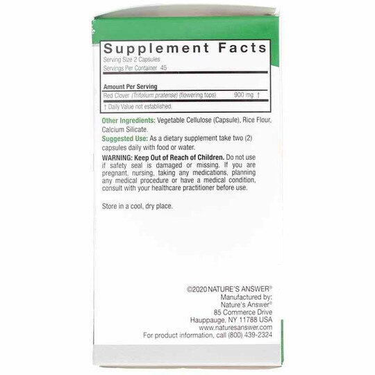 Red Clover, 90 Veg Capsules, NAN