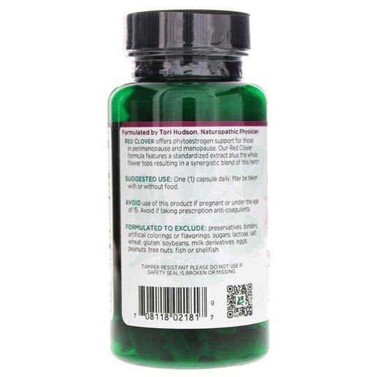 Red Clover, 60 Veg Capsules, VTA