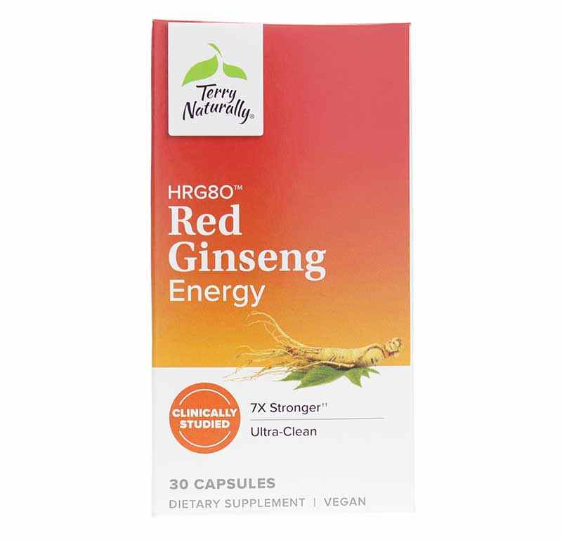 Red Ginseng HRG80 Energy, Terry Naturally