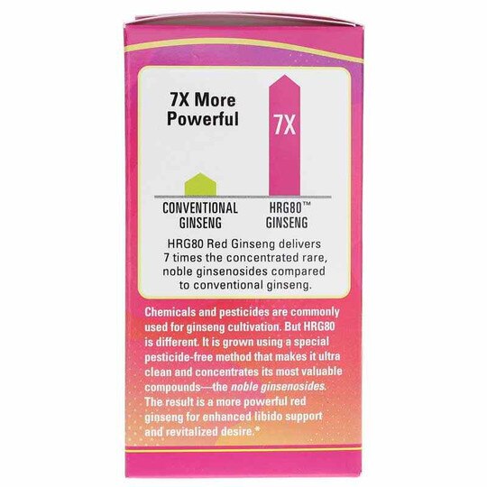 Red Ginseng HRG80 Female Sexual Enhancement, 48 Capsules, TNT