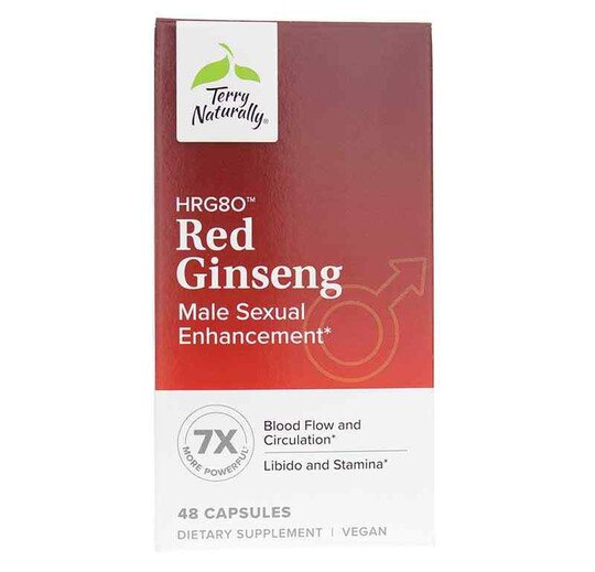 Red Ginseng HRG80 Male Sexual Enhancement, Terry Naturally