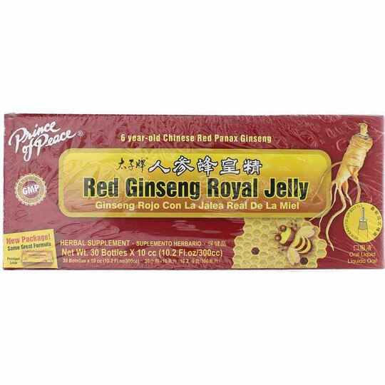 Red Ginseng Royal Jelly, 30 Bottles, PNP
