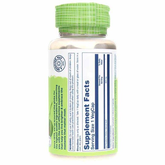 Red Raspberry 400 Mg, 100 Veg Capsules, SLR