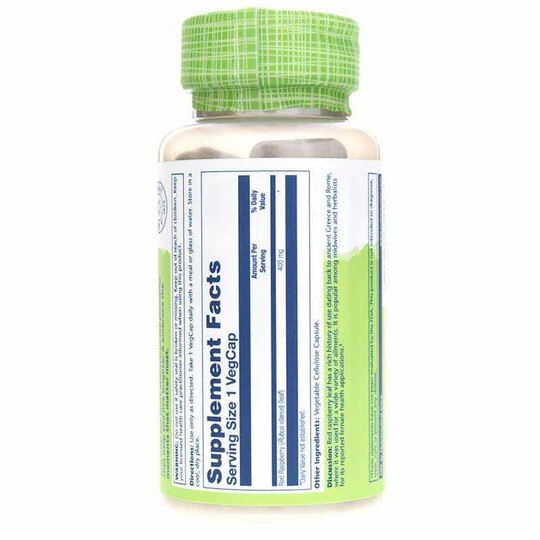 Red Raspberry 400 Mg, 100 Veg Capsules, SLR