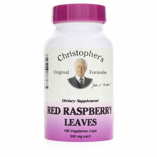 Red Raspberry Leaves, 100 Veg Capsules, DRC