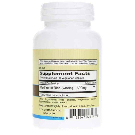 Red Yeast Rice, 120 Veg Capsules, PRTO