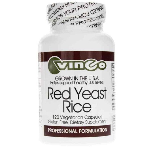 Red Yeast Rice, 120 Veg Capsules, VNC