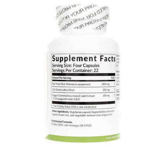 Red Yeast Rice Capsules, 90 Capsules, PCHF