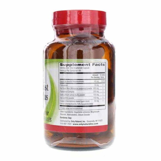 Red Yeast Rice Plus, 60 Veg Capsules, ONT
