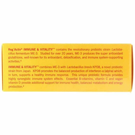 Regtactiv Immune & Vitality, 60 Capsules, ESF