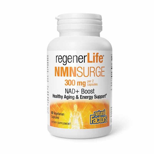 RegenerLife NMNSurge, 60 Veg Capsules, NF