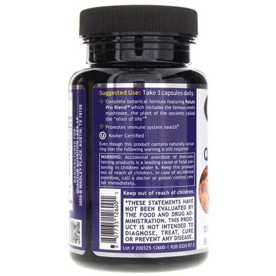Reishi, 90 Veg Capsules, QNL