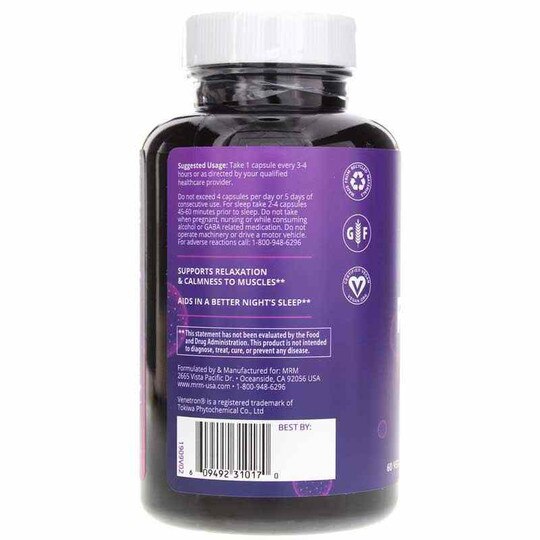 Relax-All Calm & Sleep, 60 Vegan Capsules, MRM