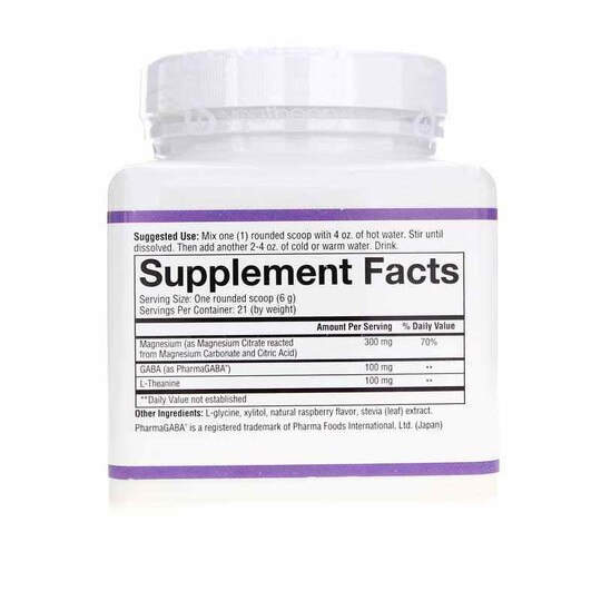 Relax-Magnesium Powder, 4.4 Oz, YTY