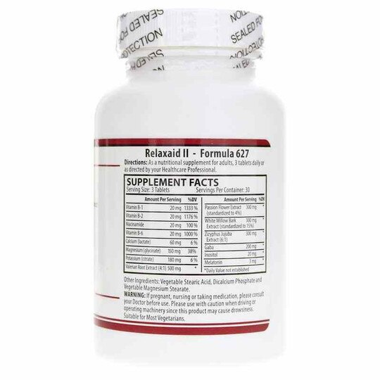 Relaxaid II, 90 Tablets, BSP
