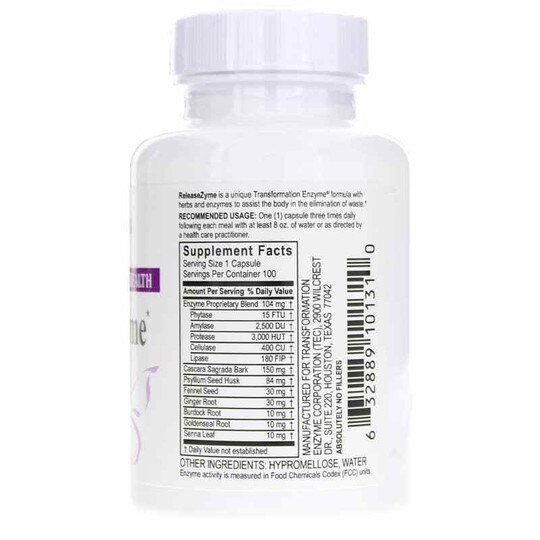 ReleaseZyme, 100 Capsules, TSE