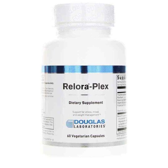 Relora-Plex, 60 Capsules, DGL