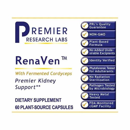 RenaVen Kidney Support, 60 Veg Capsules, PRL