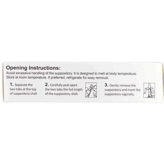 ReNewed Vaginal Suppositories, 15 Suppositories, BZW