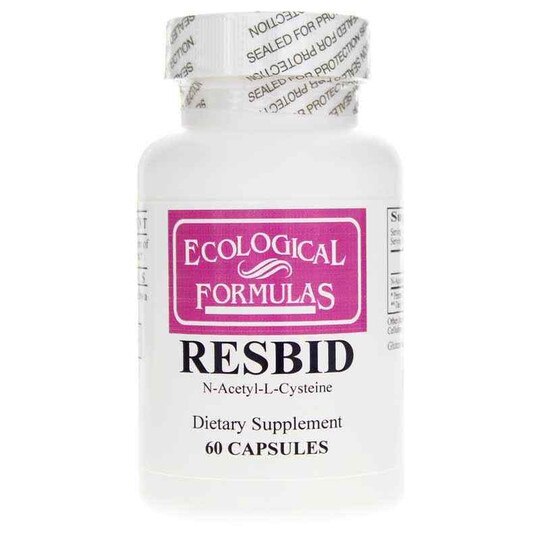 Resbid N-Acetyl-L-Cysteine 500 Mg, 60 Capsules, ECF