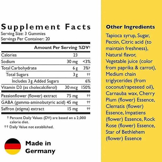 Rescue Plus Mood & Stress, 60 Vegan Gummies, BFR