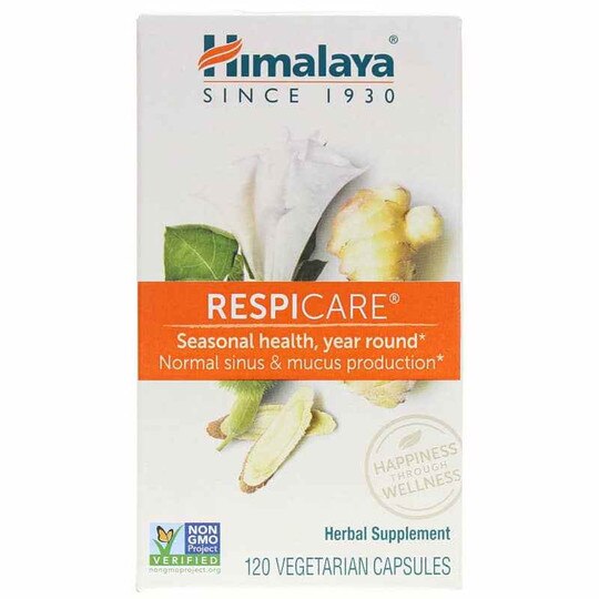 RespiCare, 120 Veg Capsules, HM