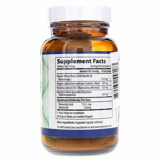 Respiratory EZ, 60 Veg Capsules, RTF