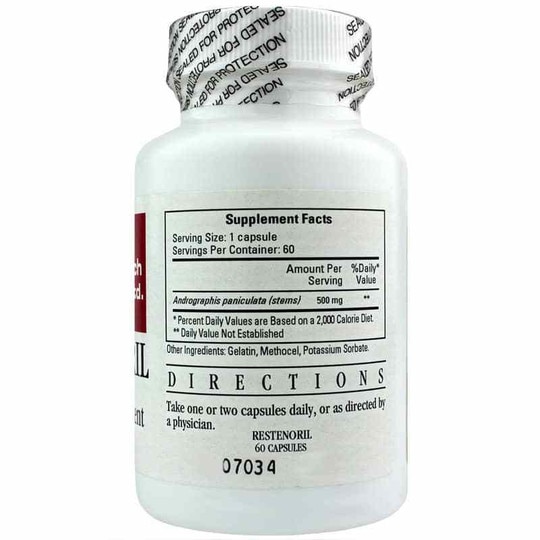 Restenoril Andrographolide, 60 Capsules, CR