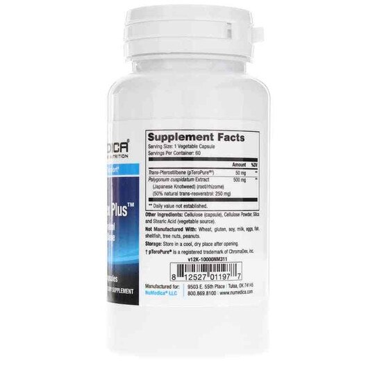 ResveraPlex Plus, 60 Veg Capsules, NUM