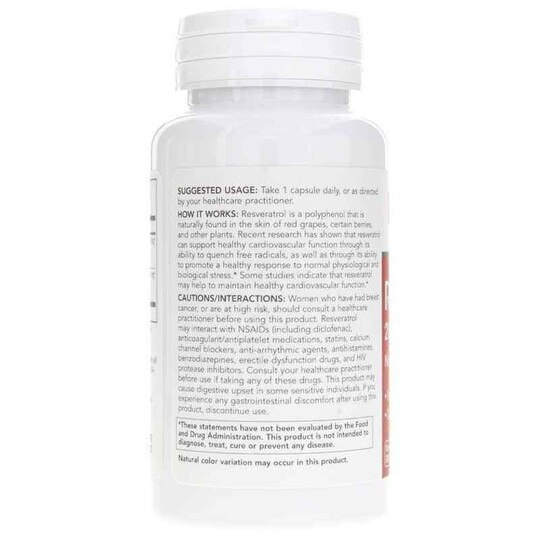 Resveratrol 200 Mg, 60 Veg Capsules, PFLB