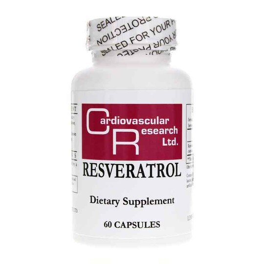 Resveratrol 250 Mg, 60 Capsules, CR