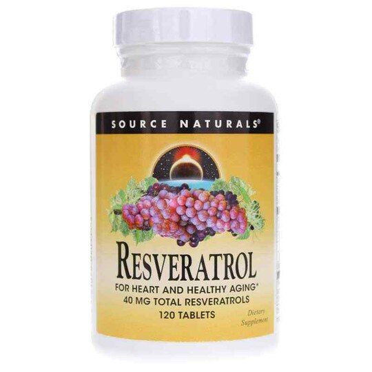 Resveratrol 40 Mg Tablets, SNN