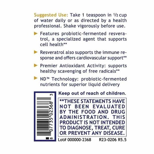 Resveratrol, 8 Oz, PRL