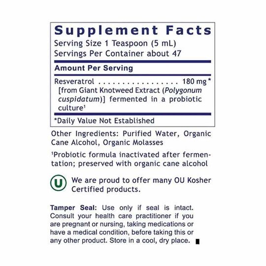 Resveratrol, 8 Oz, PRL