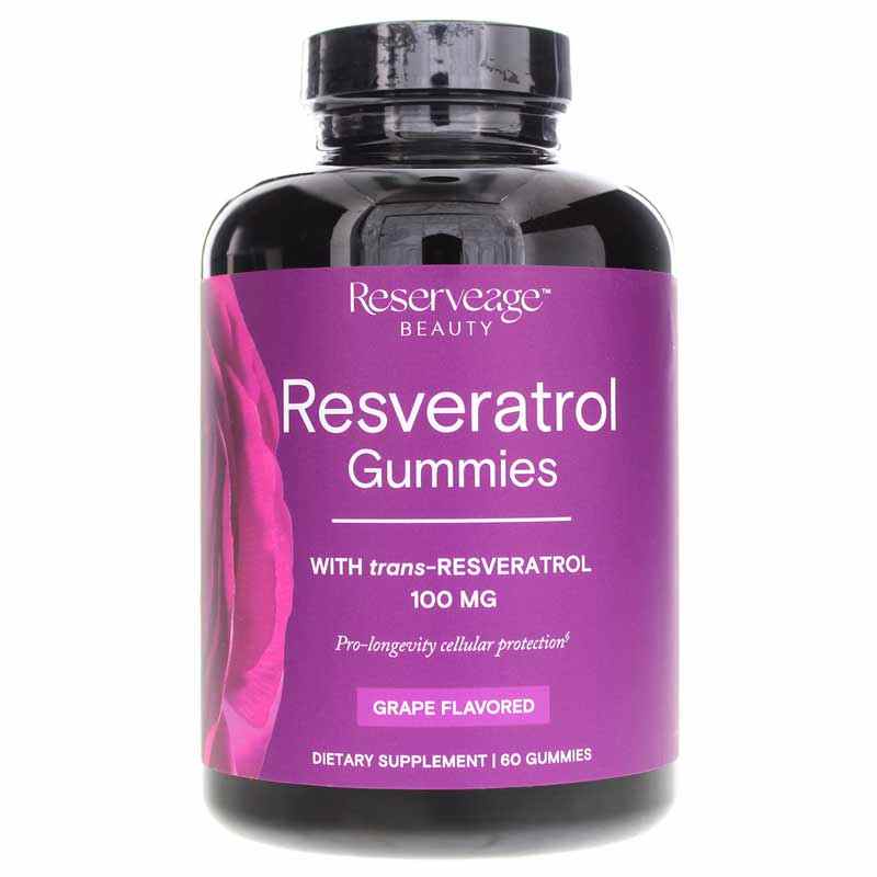 Resveratrol Gummies, Reserveage Nutrition