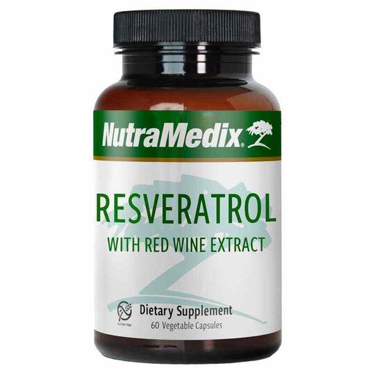 Resveratrol with Red Wine Extract, 60 Veg Capsules, NTX