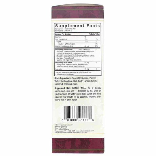 Reserveratrol Reserve, 5 Oz, NAN