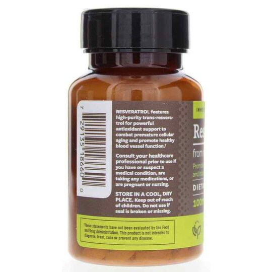 Resveratrol from resVida 100 Mg, 60 Tablets, END