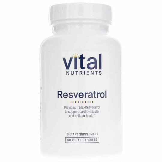 Resveratrol Ultra High Potency 500 Mg, 60 Veg Capsules, VTN
